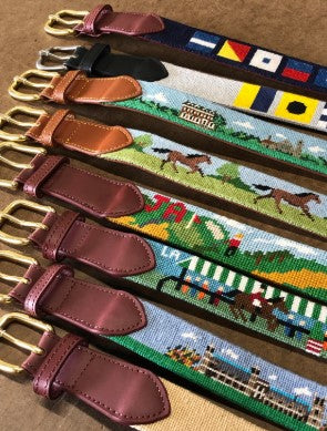 Needlepoint Belts