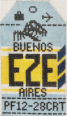 Buenos Aires Luggage Tag