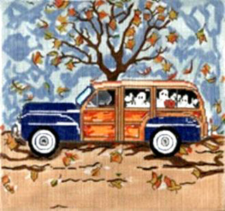 Woody Halloween Ghosts