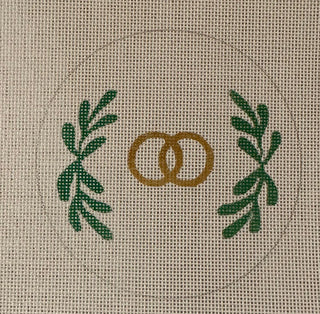 Gold Wedding Rings Ornament