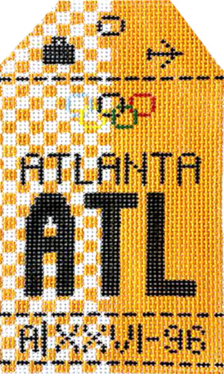 Atlanta Luggage Tag
