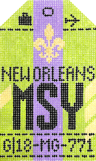 New Orleans Luggage Tag