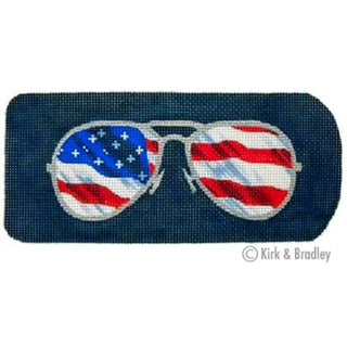 Flag Ray-Bans Eyeglasses Case