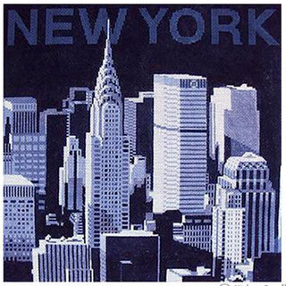 New York Skyline Pillow