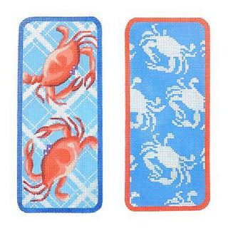 Blue Crab Eyeglasses Case