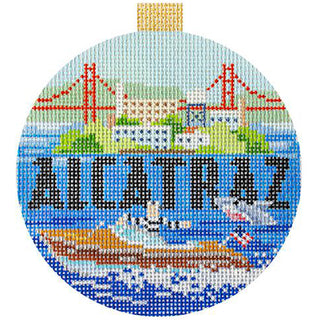 Alcatraz Ornament Spooky Spots