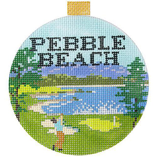 Pebble Beach Ornament