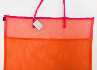 Walker Mesh Bag Double Zip with Handle 24x24