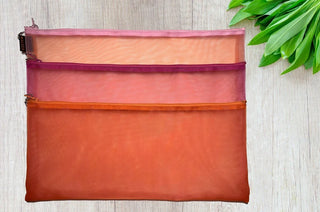 Walker Mesh Bag Triple Zip
