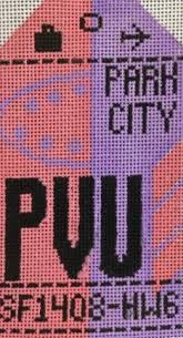 Park City Luggage Tag