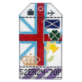 Queen's Jubilee Luggage Tag
