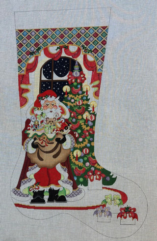 Santa Bag Gifts Stocking