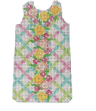 Lattice/Floral Shift Ornament