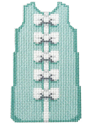 Turquoise Shift Ornament