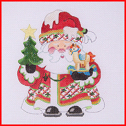Squatty Santa Rocking Horse Stand Up