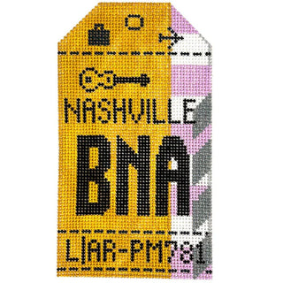Nashville Luggage Tag