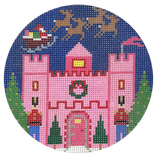 Pink Castle Ornament